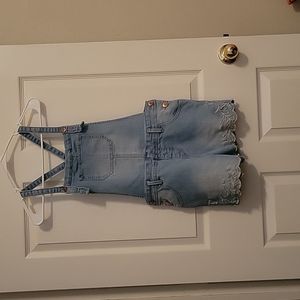 Size XL Overall Shorts by Cat & Jack
